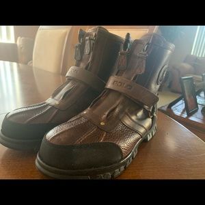 Polo boots size 10.5 lightly worn